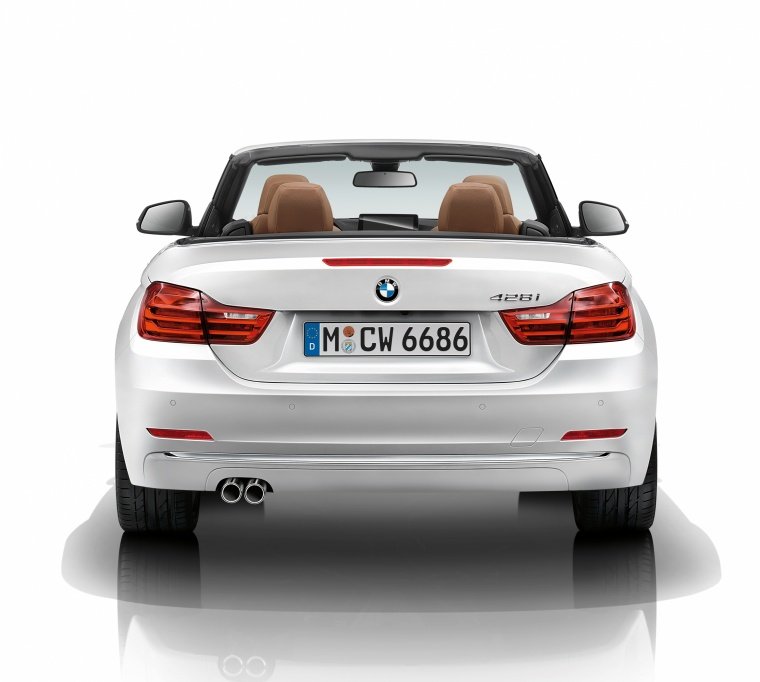 2015 BMW 428i Convertible with open top Picture