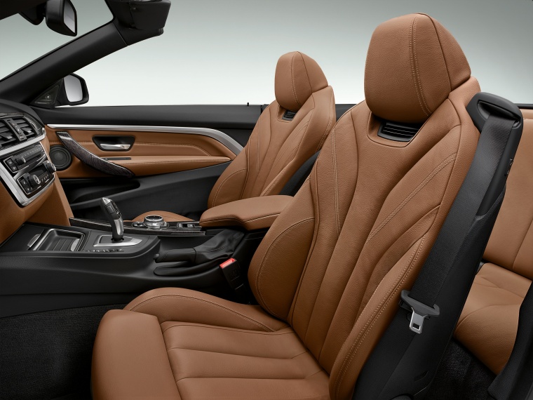 2015 BMW 428i Convertible Front Seats Picture