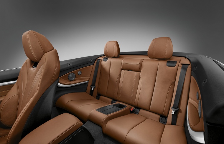 2015 BMW 428i Convertible Rear Seats Picture