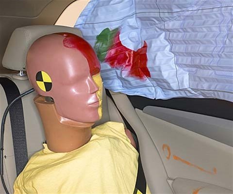 2013 BMW X1 IIHS Side Impact Crash Test Picture