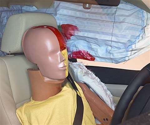 2014 BMW X1 IIHS Side Impact Crash Test Picture