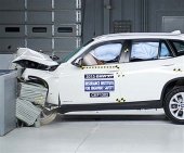 2015 BMW X1 IIHS Frontal Impact Crash Test Picture