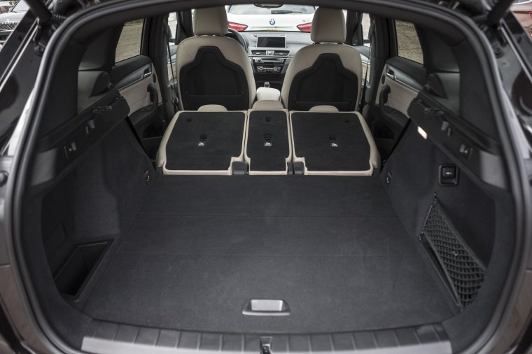 2017 BMW X1 xDrive28i Trunk with Rear Seats Folded Picture