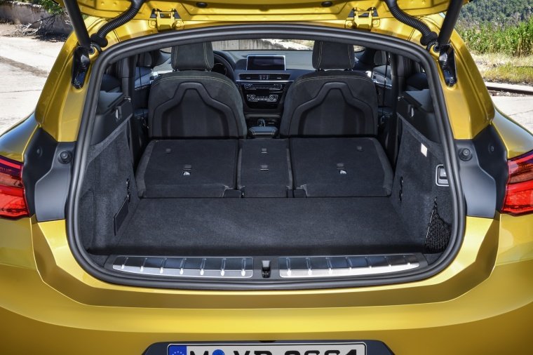 2018 BMW X2 Trunk with Seats Folded Picture