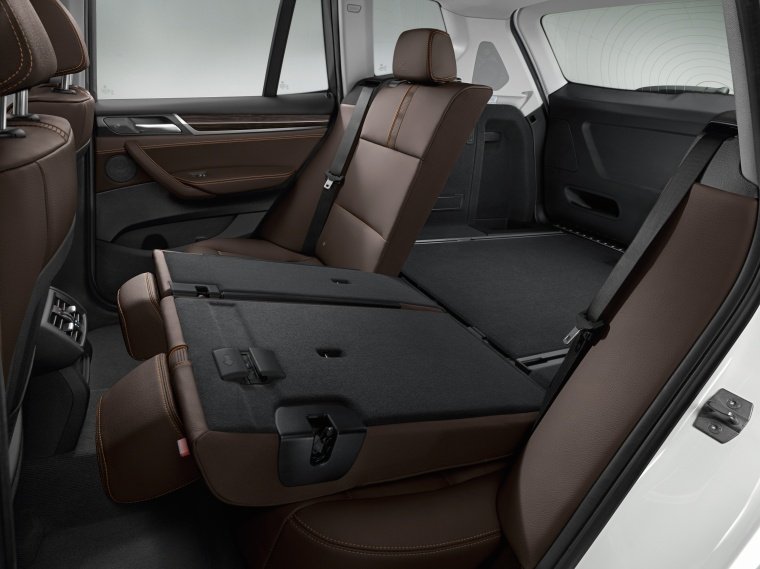 2016 BMW X3 Rear Seats Picture
