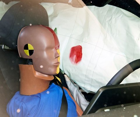 2020 BMW X3 SUV IIHS Side Impact Crash Test Picture