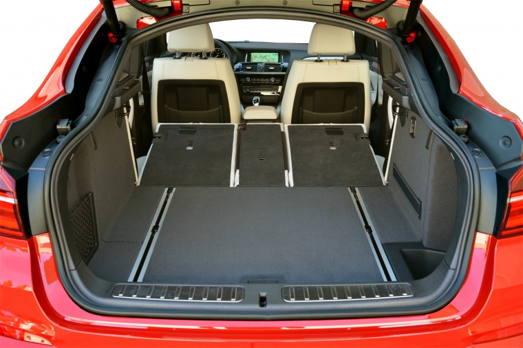 2018 BMW X4 Trunk with seats folded Picture