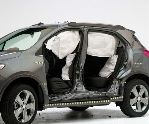 2018 Buick Encore IIHS Side Impact Crash Test Picture