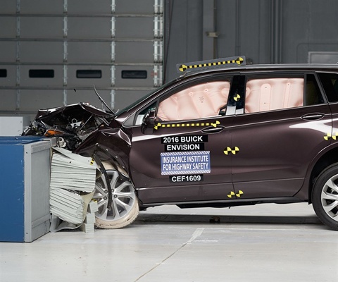 2016 Buick Envision IIHS Frontal Impact Crash Test Picture