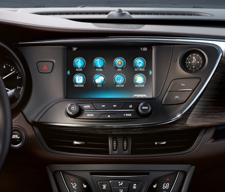 2017 Buick Envision Dashboard Screen Picture