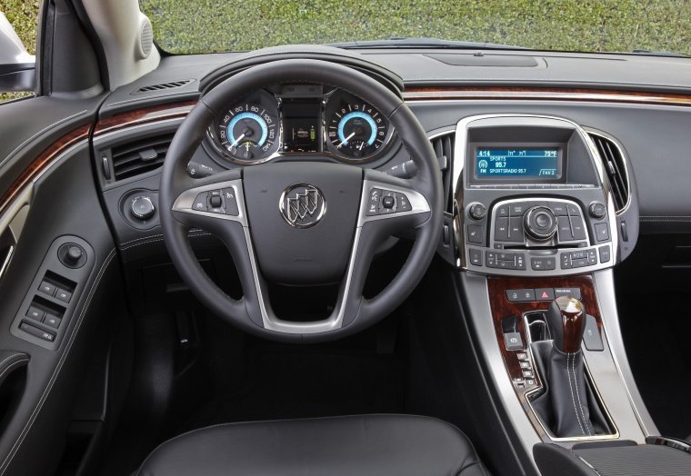 2012 Buick LaCrosse eAssist Cockpit Picture