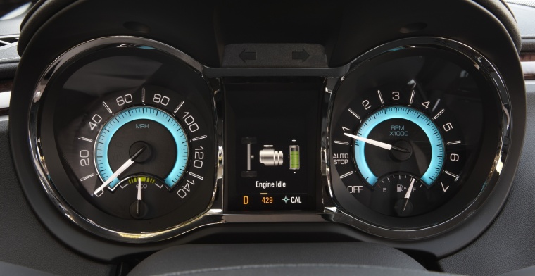 2012 Buick LaCrosse eAssist Gauges Picture