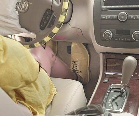 2011 Buick Lucerne IIHS Frontal Impact Crash Test Picture