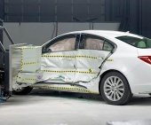 2012 Buick Regal Sedan IIHS Side Impact Crash Test Picture