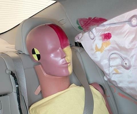 2014 Buick Regal Sedan IIHS Side Impact Crash Test Picture