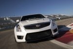 Picture of 2018 Cadillac ATS-V Sedan in Crystal White Tricoat