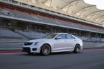 Picture of 2018 Cadillac ATS-V Sedan in Crystal White Tricoat