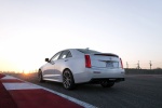 Picture of 2018 Cadillac ATS-V Sedan in Crystal White Tricoat