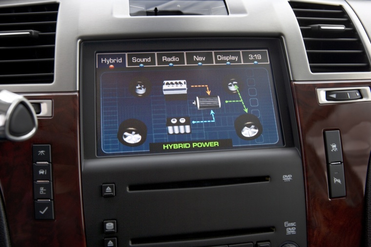 2011 Cadillac Escalade Hybrid Dashboard Screen Picture