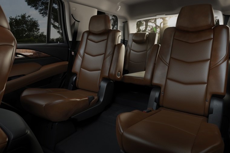 2015 Cadillac Escalade Rear Captain Chairs Picture