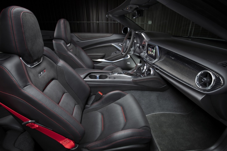 2017 Chevrolet Camaro ZL1 Convertible Front Seats Picture