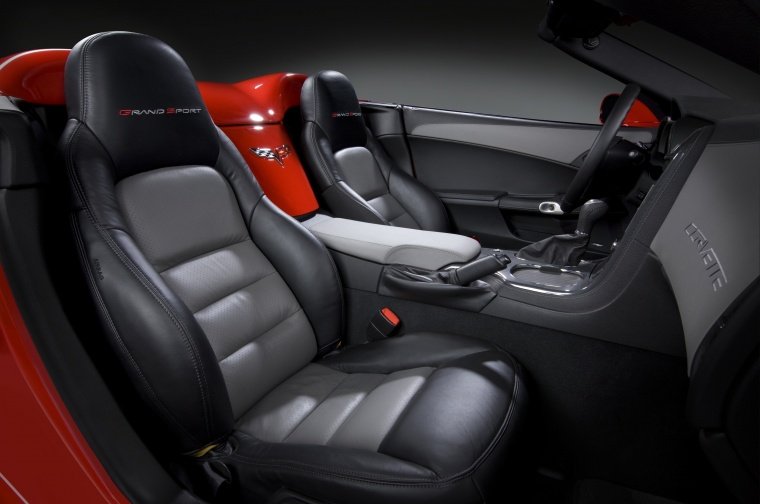 2012 Chevrolet Corvette Grand Sport Convertible Interior Picture