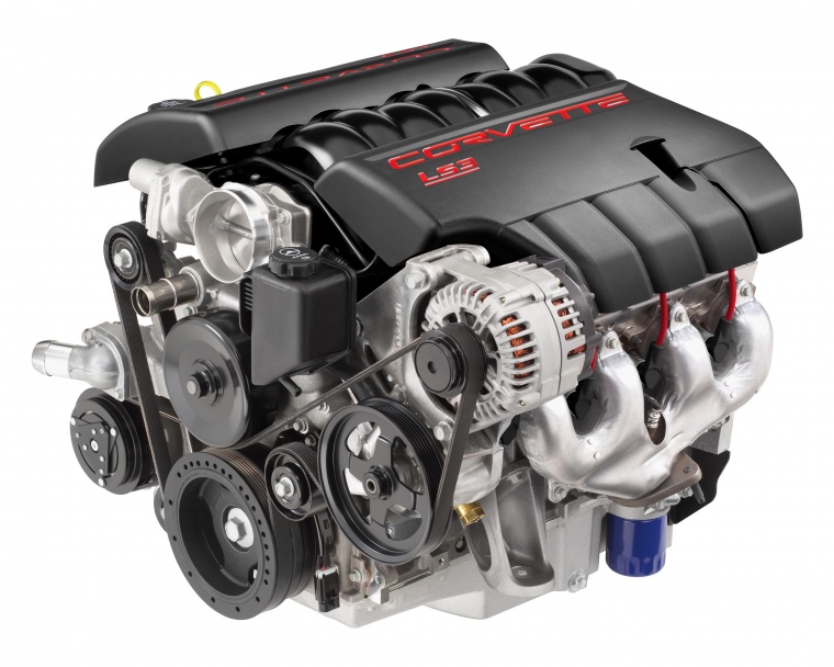 2013 Chevrolet Corvette Coupe 6.2-liter V8 LS3 Engine Picture