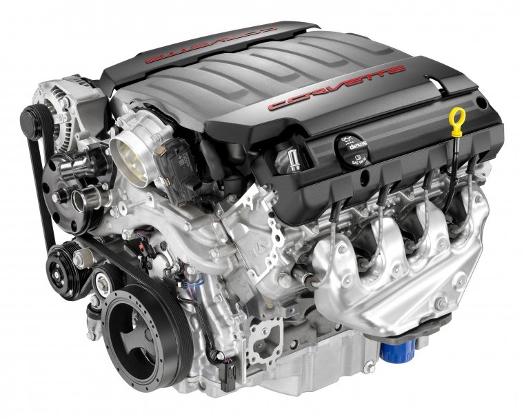 2014 Chevrolet Corvette Stingray Coupe 6.2-liter LT1 V8 Engine Picture