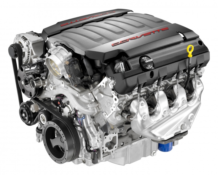 2015 Chevrolet Corvette Stingray Coupe 6.2-liter LT1 V8 Engine Picture