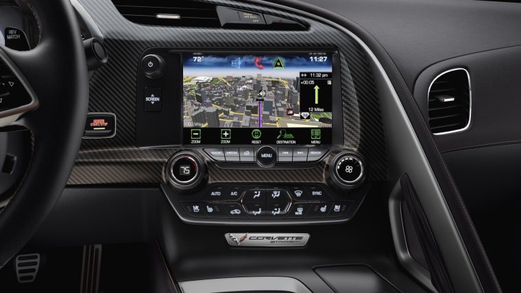 2015 Chevrolet Corvette Stingray Coupe Center Stack Picture