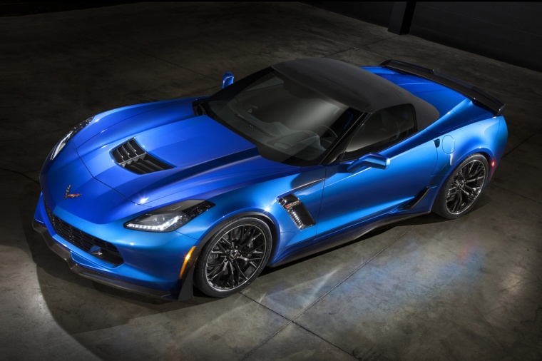 2015 Chevrolet Corvette Z06 Convertible with top closed Picture