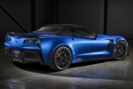 Picture of 2015 Chevrolet Corvette Z06 Convertible with top closed in Laguna Blue Tintcoat