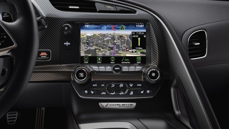 2016 Chevrolet Corvette Stingray Coupe Center Stack Picture