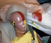 2013 Chevrolet Cruze IIHS Side Impact Crash Test Picture