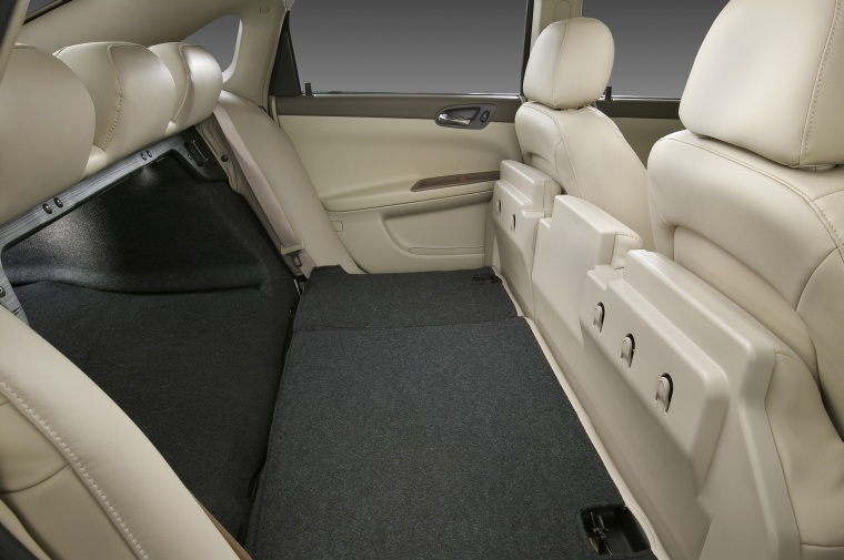 2012 Chevrolet Impala Rear Seats Folded Picture