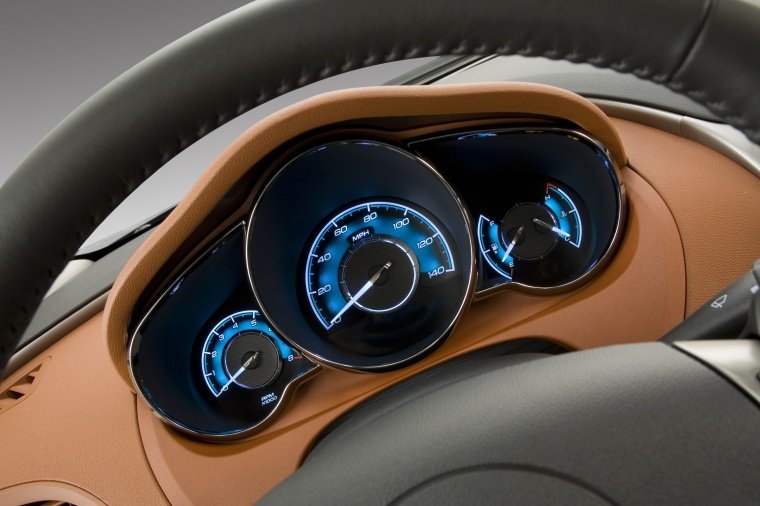 2012 Chevrolet Malibu LTZ Gauges Picture