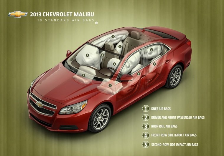 2013 Chevrolet Malibu Airbags Picture