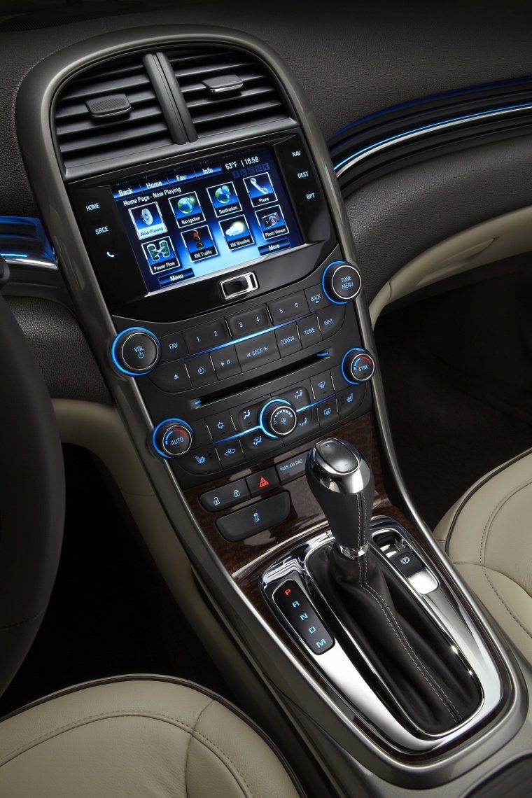 2013 Chevrolet Malibu Eco Center Stack Picture