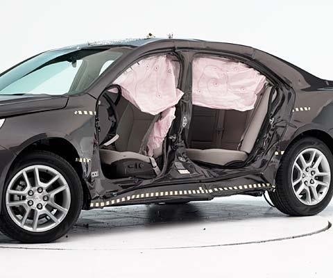 2014 Chevrolet Malibu Eco IIHS Side Impact Crash Test Picture