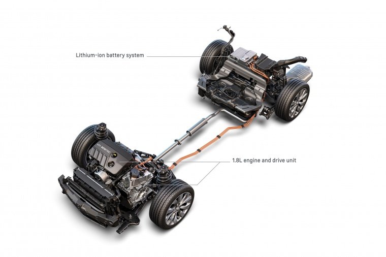 2017 Chevrolet Malibu Hybrid Drivetrain Picture