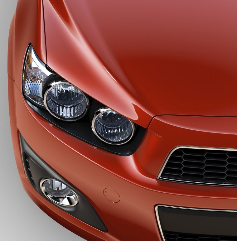 2012 Chevrolet Sonic Hatchback Headlight Picture