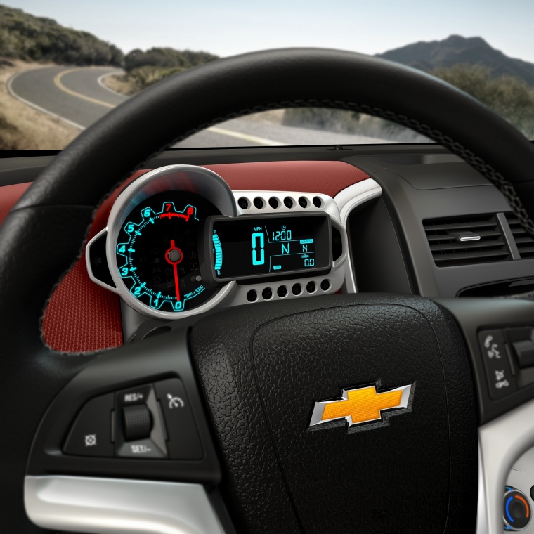 2012 Chevrolet Sonic Gauges Picture