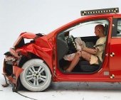 2012 Chevrolet Sonic Hatchback IIHS Frontal Impact Crash Test Picture