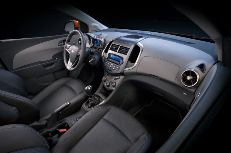2013 Chevrolet Sonic Sedan Front Seats Picture