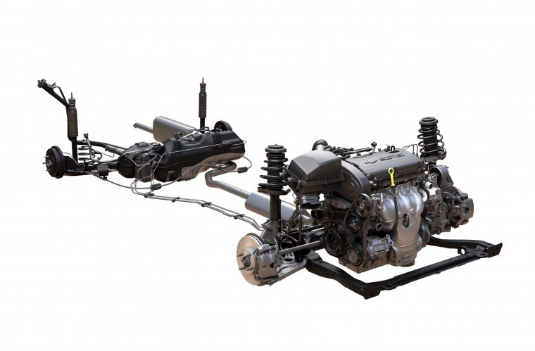 2013 Chevrolet Sonic Drivetrain Picture