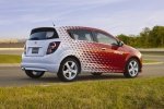 Picture of 2013 Chevrolet Sonic Hatchback LTZ in Victory Red / Summit White