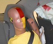 2014 Chevrolet Sonic Hatchback IIHS Side Impact Crash Test Picture