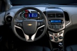 Picture of 2014 Chevrolet Sonic Sedan Cockpit in Jet Black / Dark Titanium