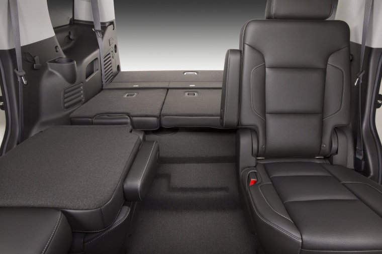 2015 Chevrolet Tahoe Rear Seats Folded Picture