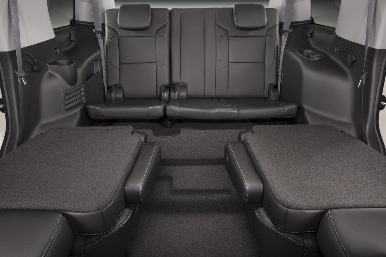 2017 Chevrolet Tahoe Middle Row Seats Folded Picture